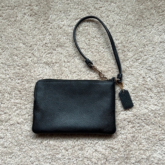 Coach wristlet, black - Picture 2 of 2